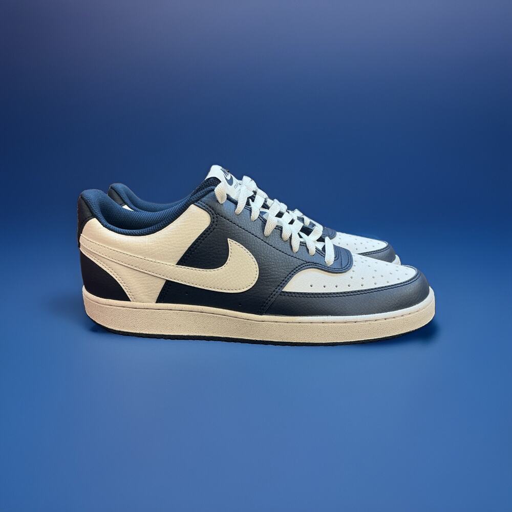 Size 11 Nike Court Vision Low Midnight Navy/White Men’s